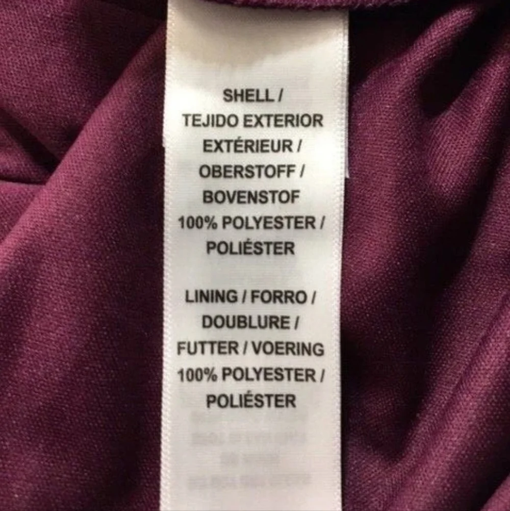 Adrianna Papell Beaded Long Blouson Dress Cassis 8 NWT - Picture 11 of 16